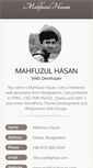 Mobile Screenshot of mahfuzulhasan.com